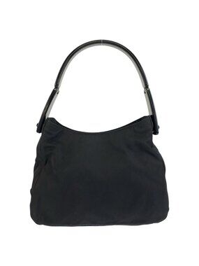 Prada Tessuto Black Nylon Plastic Handbag